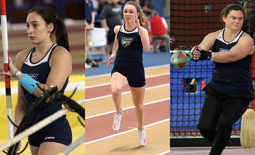 Three Eagles From Women's Track and Field Team Selected for NCAA Indoor Championships