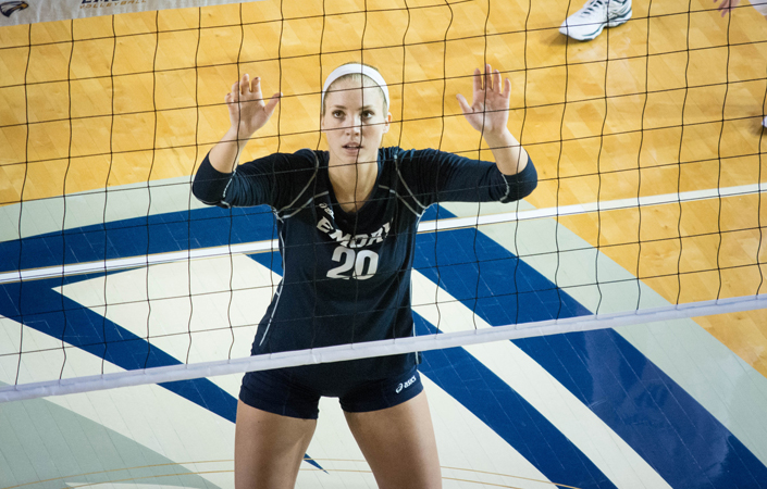 Emory Volleyball Wins Opening Two Matches At National Invitational -- Senior Trio Recognized