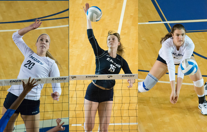 Emory Volleyball Well Represented On All-UAA Team