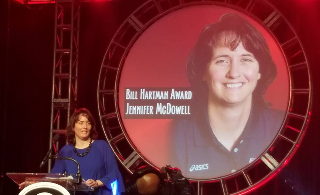 Jenny McDowell Receives UGA's Bill Hartman Award