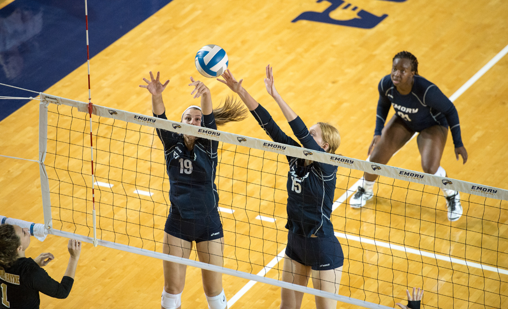 Emory Volleyball Tops Brandeis In Quarterfinals Of UAA Championships