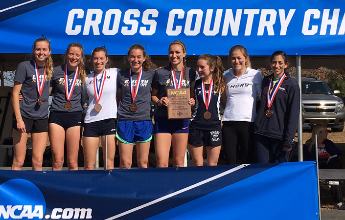 Emory Women's Cross Country Team First At NCAA South/Southeast Region Championships
