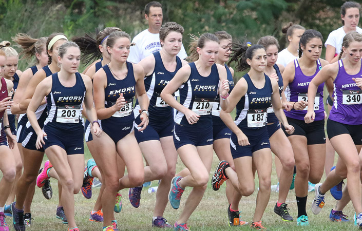 Emory Women's Cross Country Turns In Strong Showings