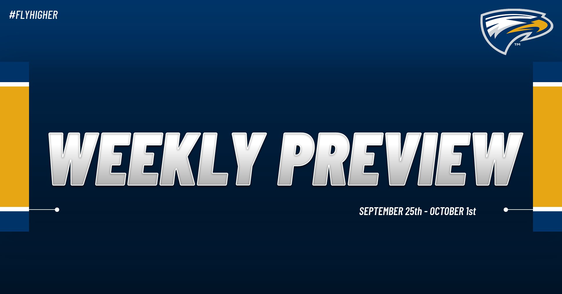 Emory Athletics Weekly Preview: September 25th - October 1st
