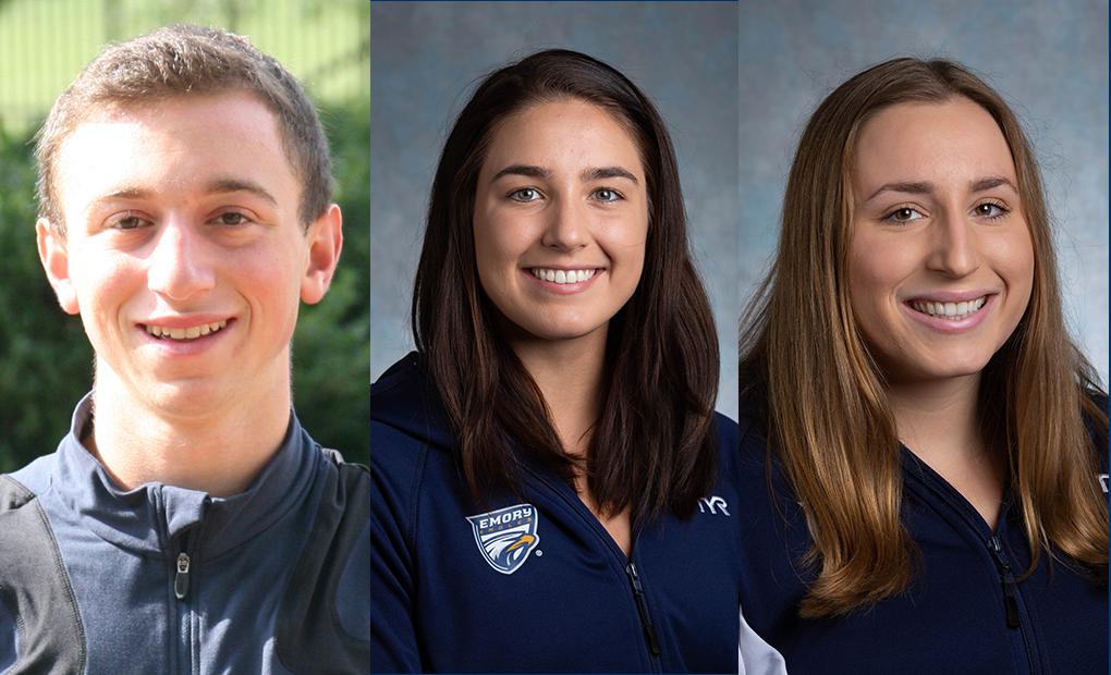 Three Emory Student-Athletes Tabbed For NCAA Postgraduate Scholarships