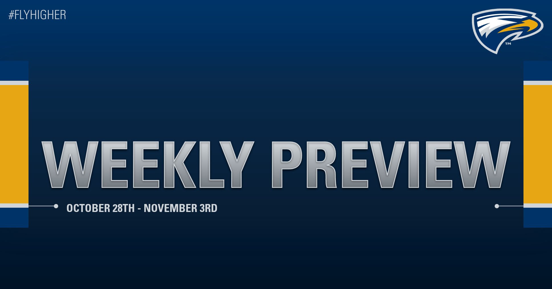 Emory Athletics Weekly Preview - October 28th - November 3rd