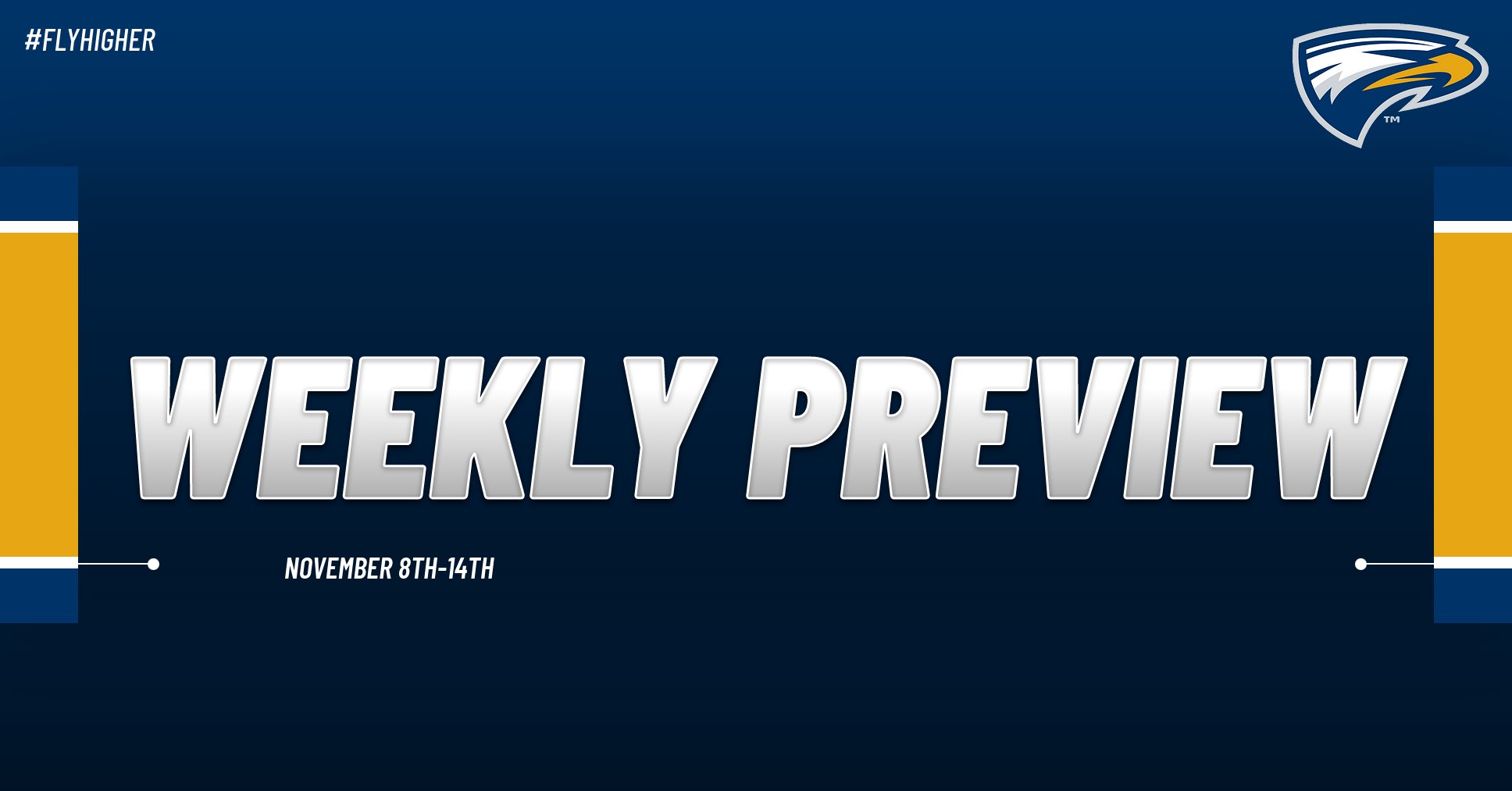 Emory Athletics Weekly Preview - November 8th - 14th