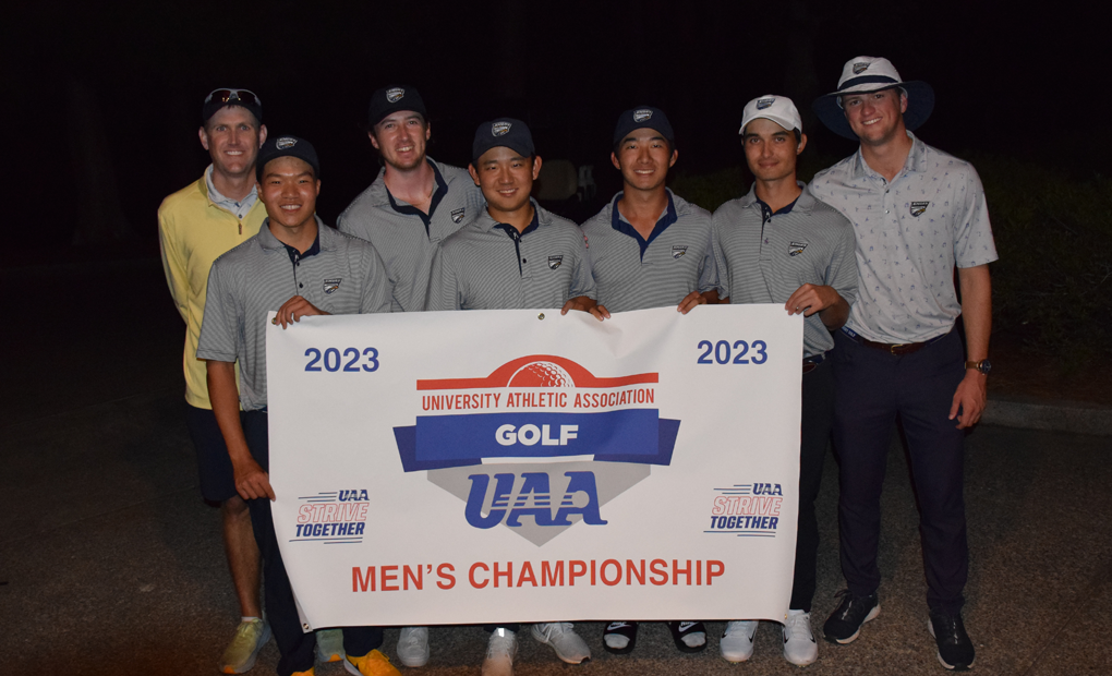 Men’s Golf Wins 21st UAA Championship in Program History, Crowned Co-Champions