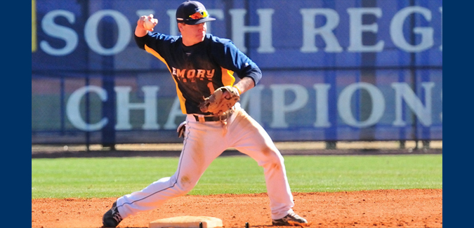 Emory Edged by Rochester 9-6 at UAA Tournament