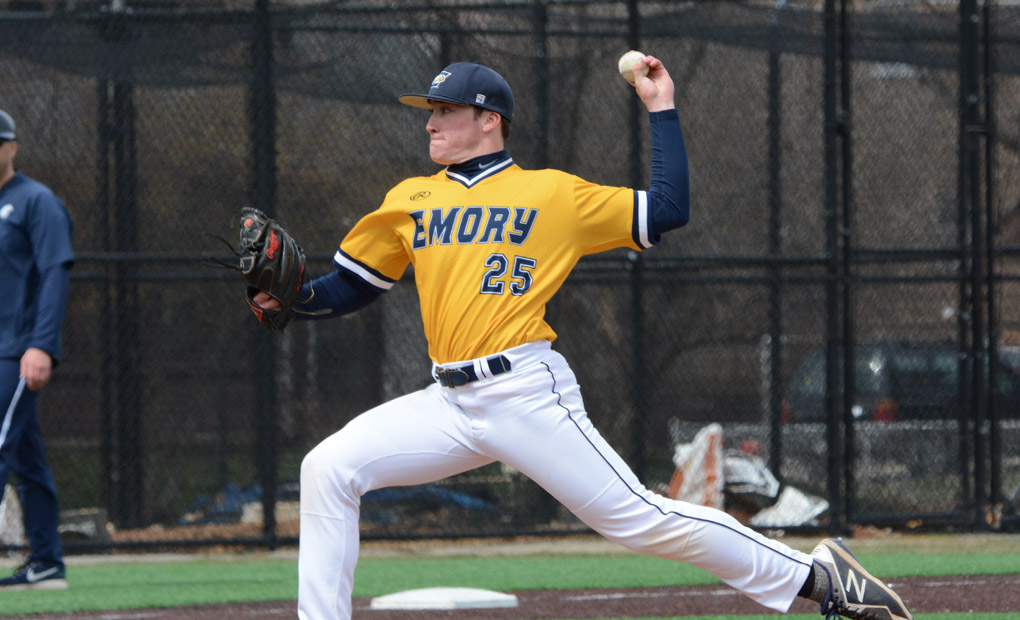 Emory Baseball Completes Four-Game Sweep of Brandeis