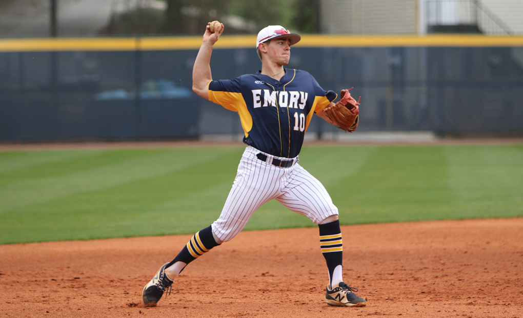 Offensive Onslaught Powers Emory Baseball Past NYU in Saturday Sweep