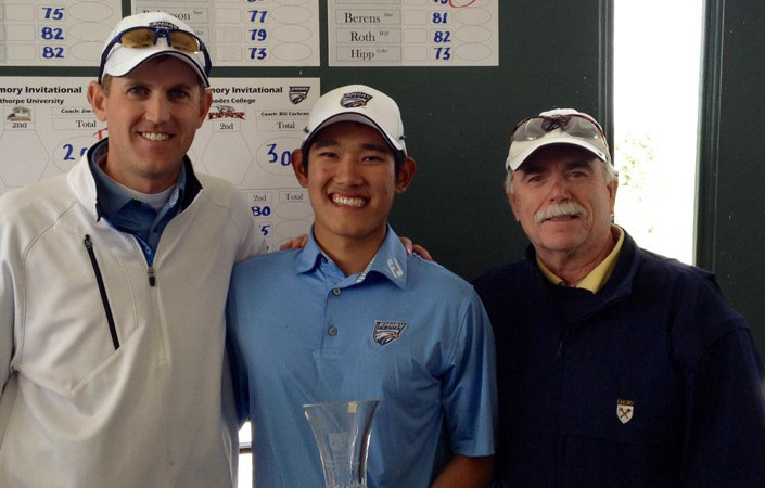 Chen Captures Medalist Honors At Emory Golf Spring Invitational -- Eagles Finish Seventh