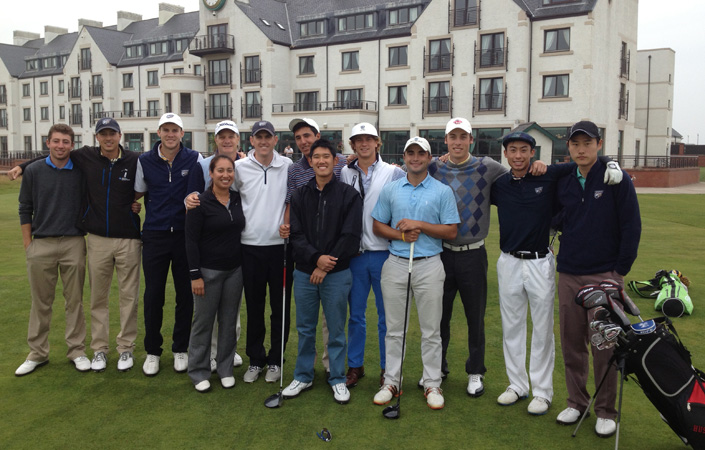 Emory Golf Winds Down Scotland Tour
