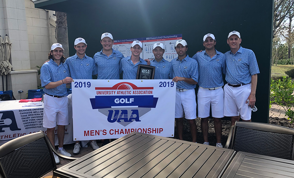 Emory Golf Wins Fourth Straight UAA Title