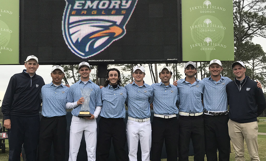 Emory Golf Finishes First At Jekyll Island Invitational