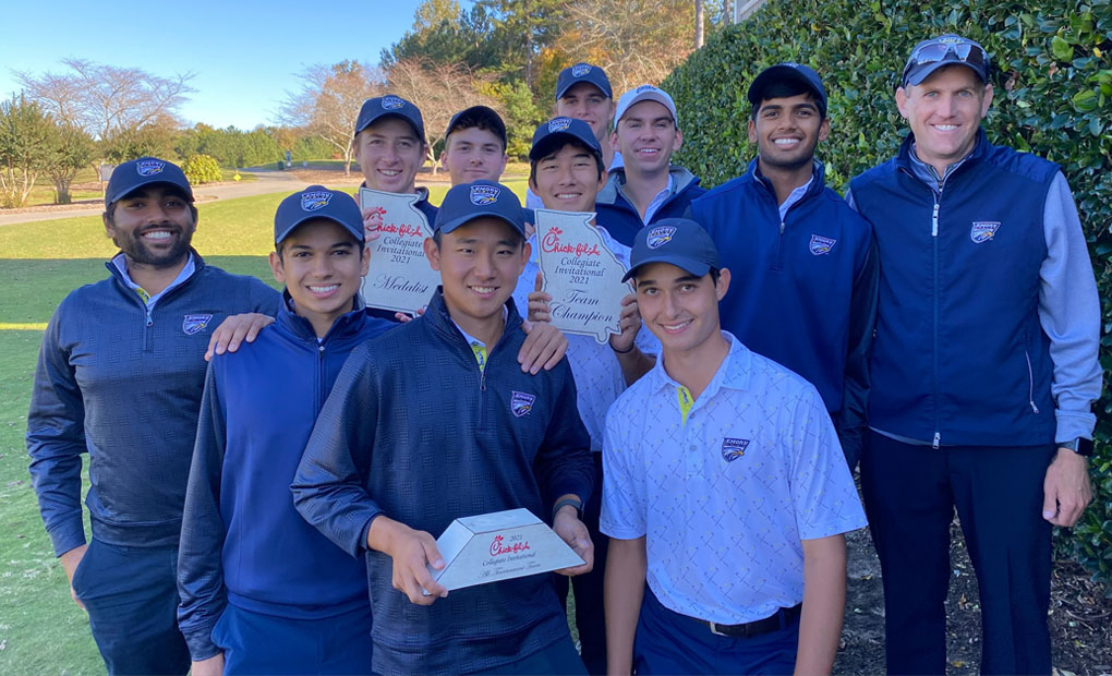 Men's Golf Claims Third Straight Tournament Title; Wins Chick-fil-A Invitational by Nine Strokes