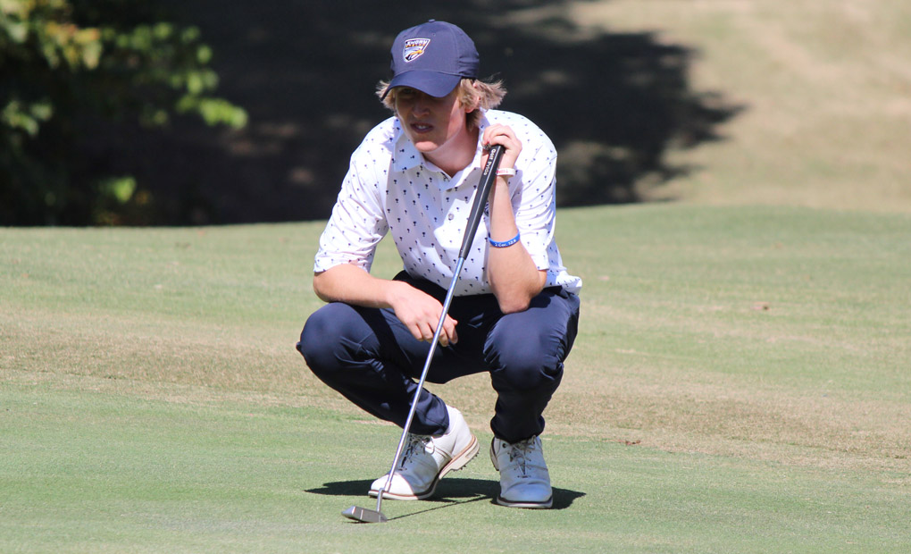 Men's Golf Sits in a Second Place Tie Through Two Rounds of Savannah Invitational