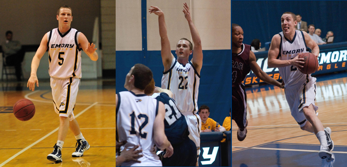 Claunch, Davis & Greven Highlight Five Emory Selections To All-UAA Men's Basketball Team
