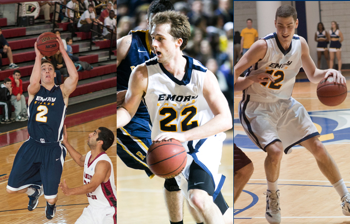 Emory Men's Basketball Trio Receive Athletic Department Awards