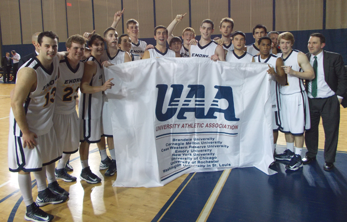 Emory Men's Basketball Rolls By Rochester -- Earns UAA Co-Championship