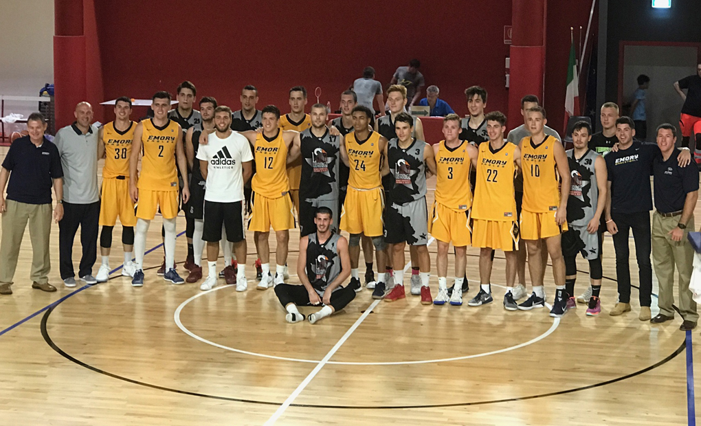 Emory Men's Basketball Closes Out Italy Tour With A Win