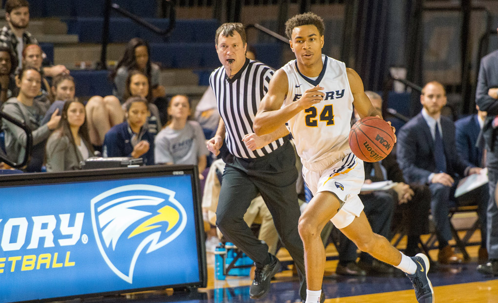 Second-Half Surge Seals Win For Emory Men's Basketball Over Staten Island