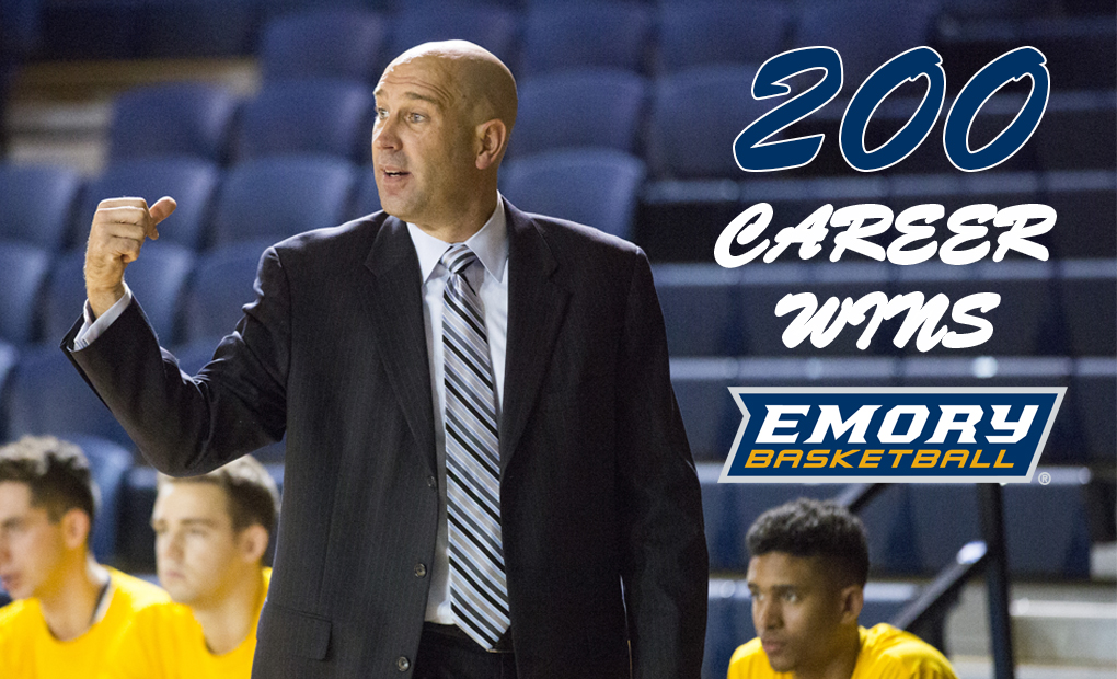Zimmerman Notches 200th Career Win As Emory Men's Basketball Tops LaGrange