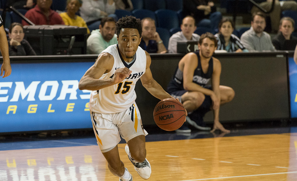 Emory Men's Basketball Races By Wash U - Moves Into Sole Possession Of First Place In UAA