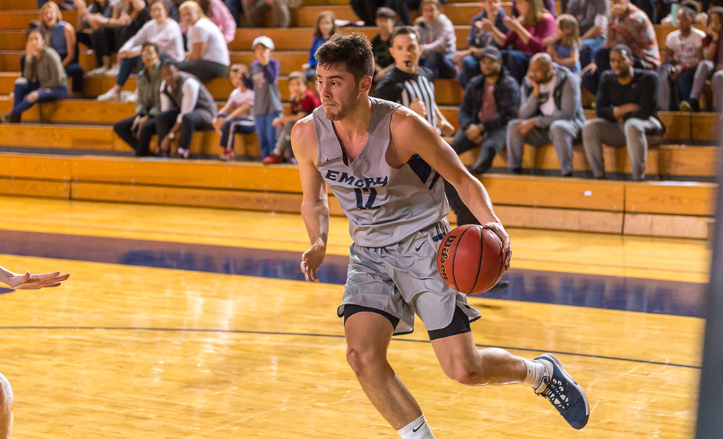 No. 8 Emory Men's Basketball Hits The Road for Chicago & Wash U Contests
