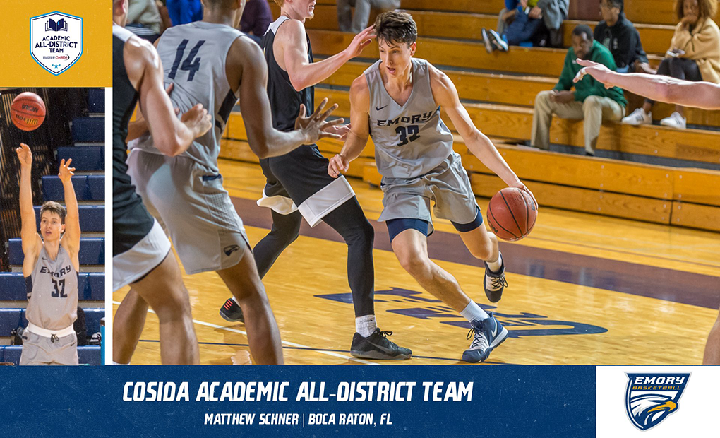 Matthew Schner Named To CoSIDA Academic All-District Team