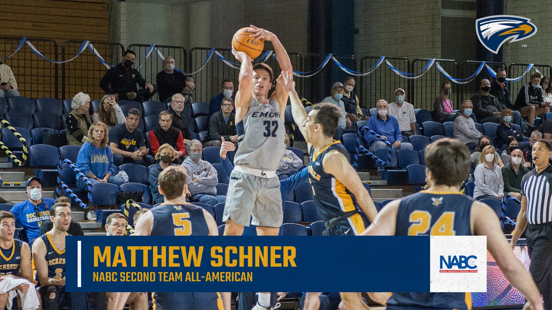 Matthew Schner Named to NABC All-America Second Team