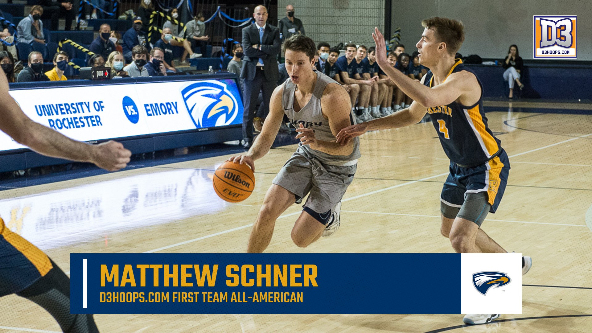 Matthew Schner Voted to D3hoops.com All-America First Team