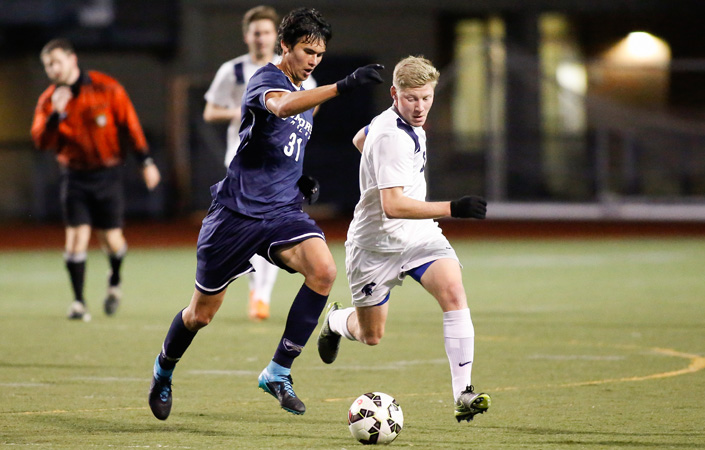 Emory Men's Soccer Advances to NCAA Second Round Behind Three-Goal First Half