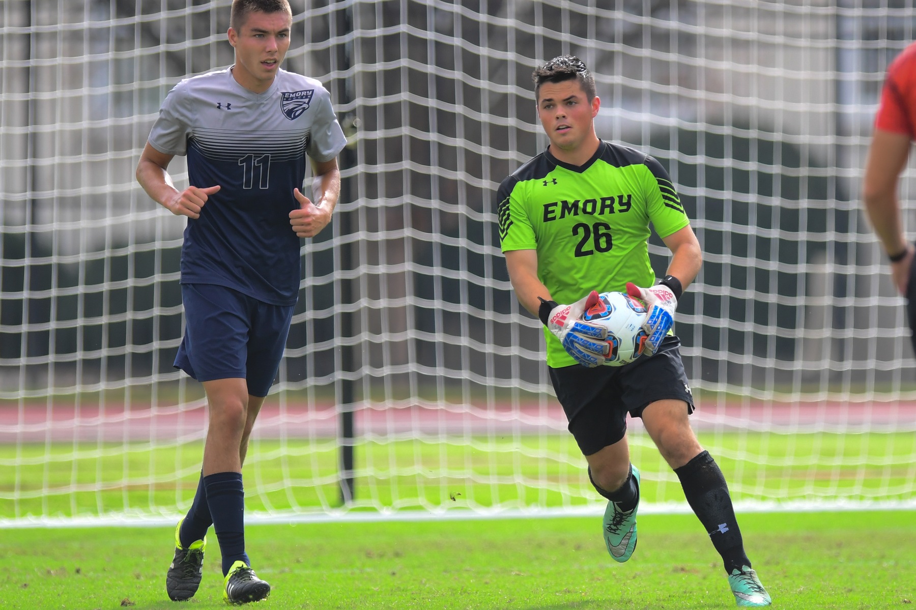 Emory Men's Soccer Rallies for 2-2 Draw at Carnegie Mellon