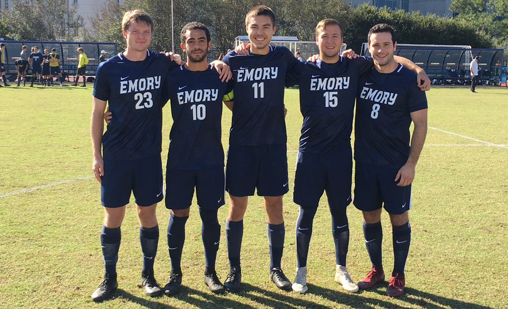 Emory Men's Soccer Senior Day Spoiled by #11 CWRU