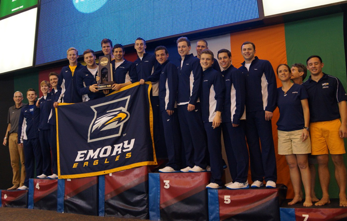 Wilson Named D-III Swimmer of the Year; Emory Men Finish Fourth at NCAA Championships