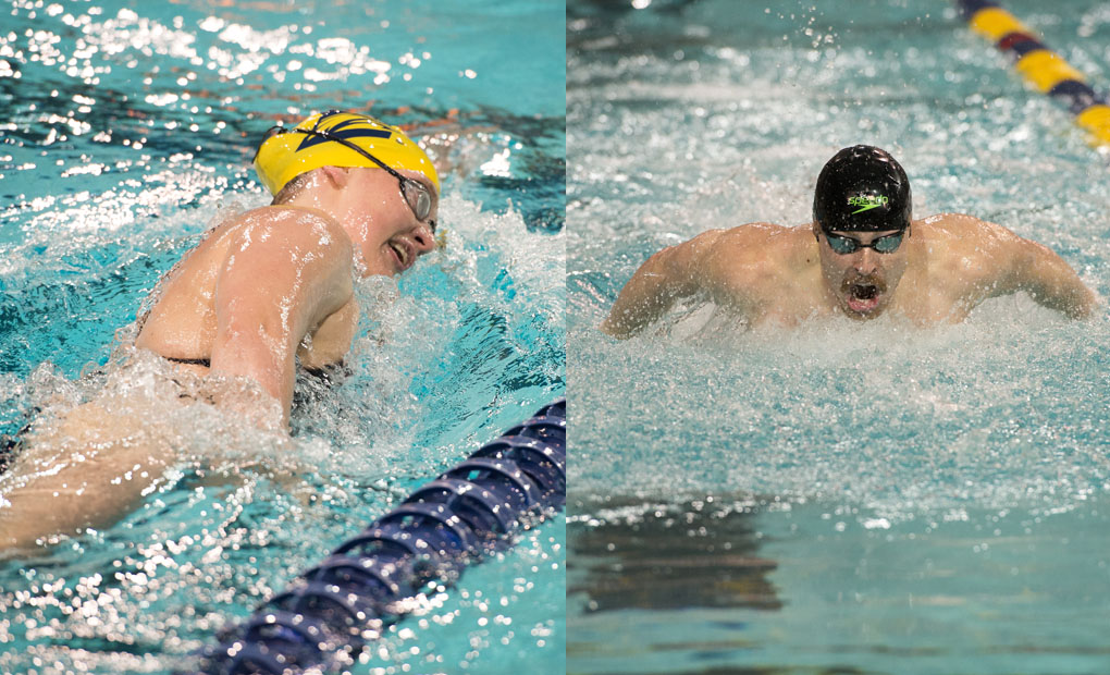 Smith, Muir Sweep UAA Swimming Athlete of the Week Awards