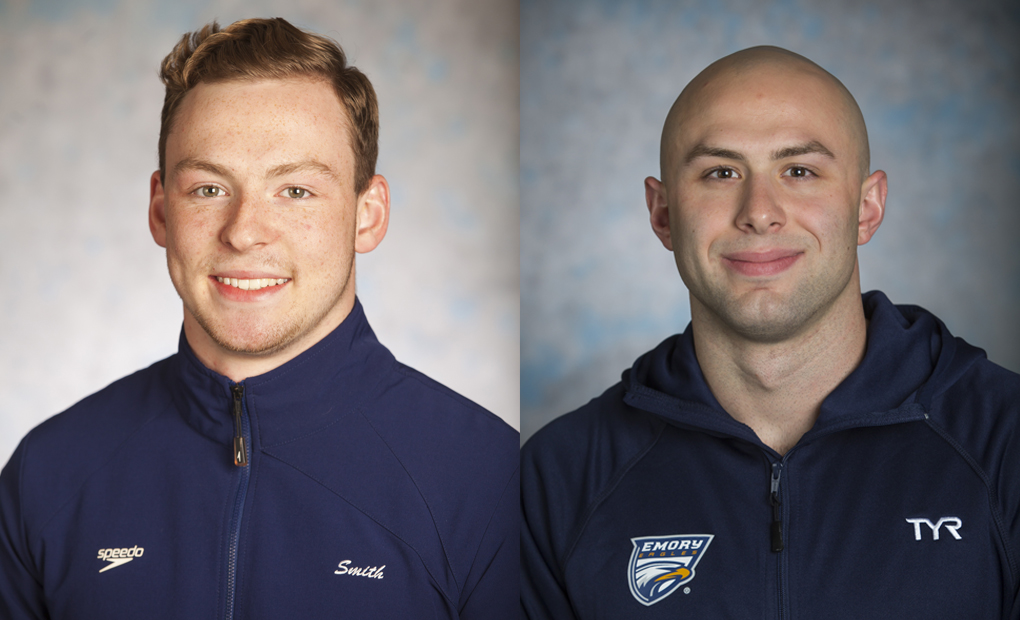 Emory Men's Swimming And Diving Duo Of Tollen & Smith Named NCAA Postgraduate Scholarship Recipients