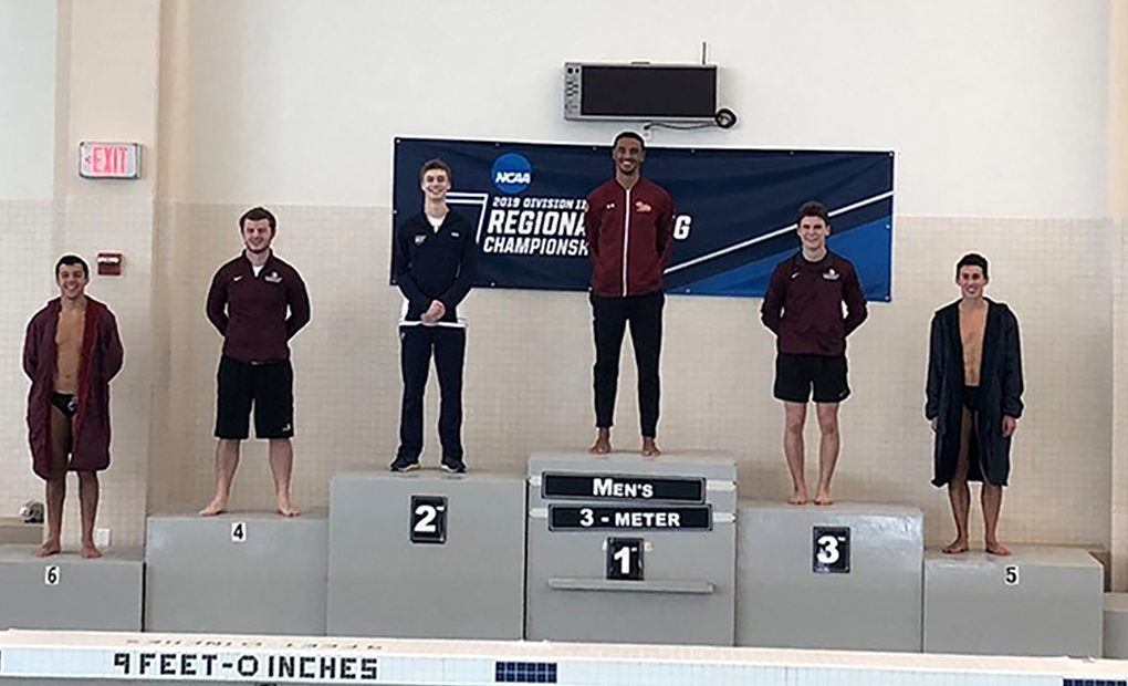 Bumgarner Takes Second in 3-meter Event at NCAA Regionals