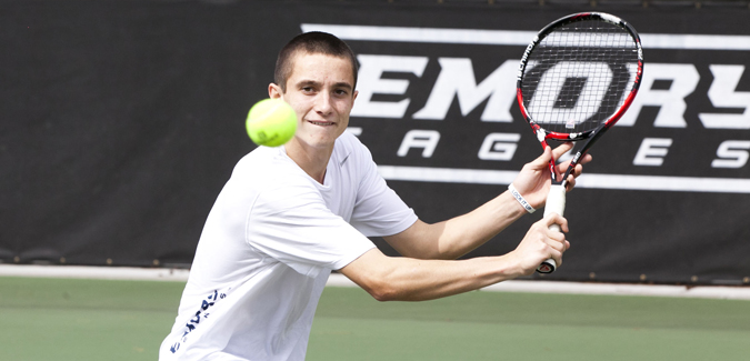Emory Men's Tennis Tops N. Carolina Wesleyan -- Advances To Quarterfinals of NCAA Championships
