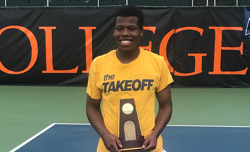 NATIONAL CHAMP!! -- Jemison Wins NCAA D-III Men's Tennis Singles Championships