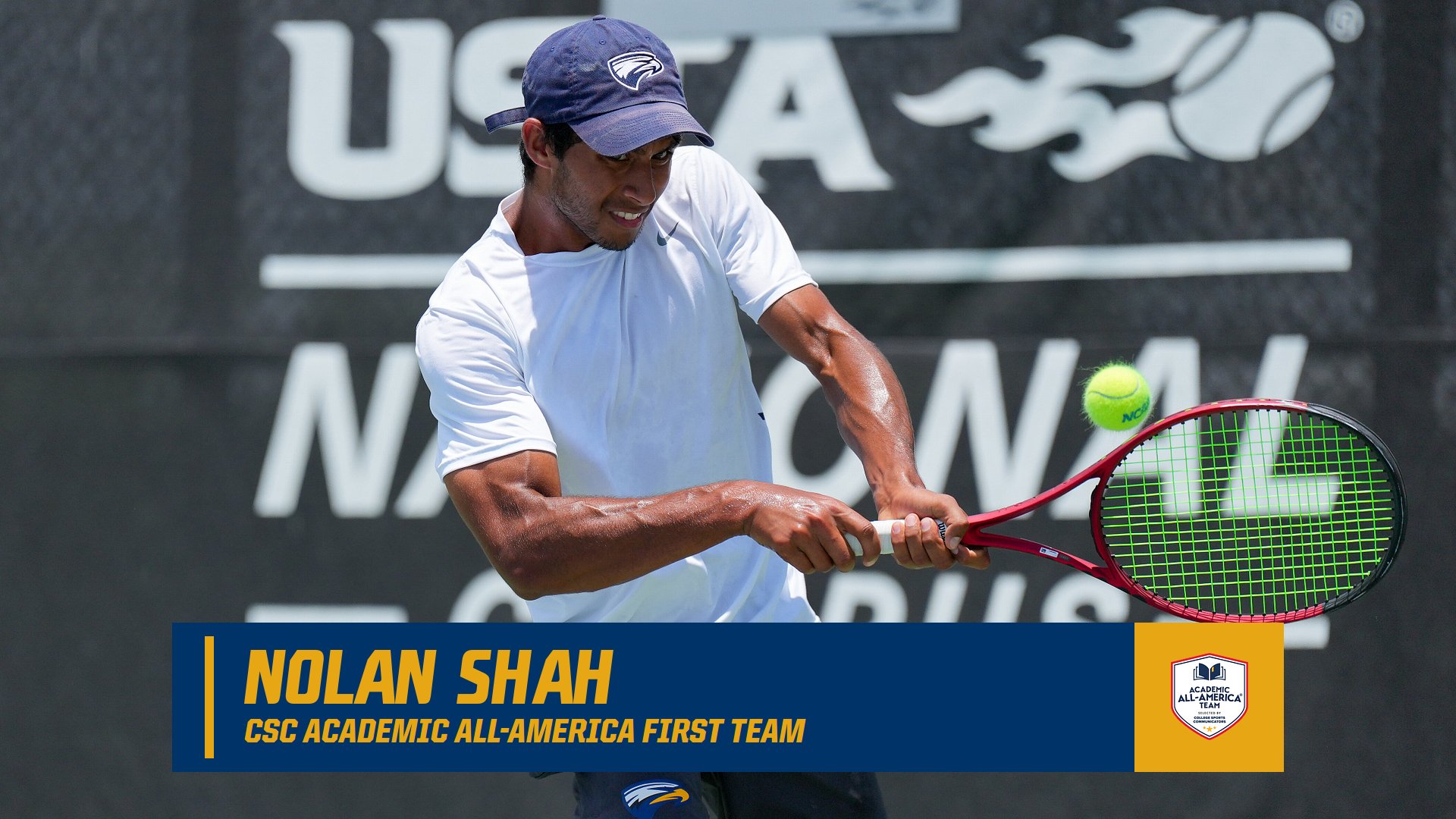 Nolan Shah Named to CSC Academic All-America First Team