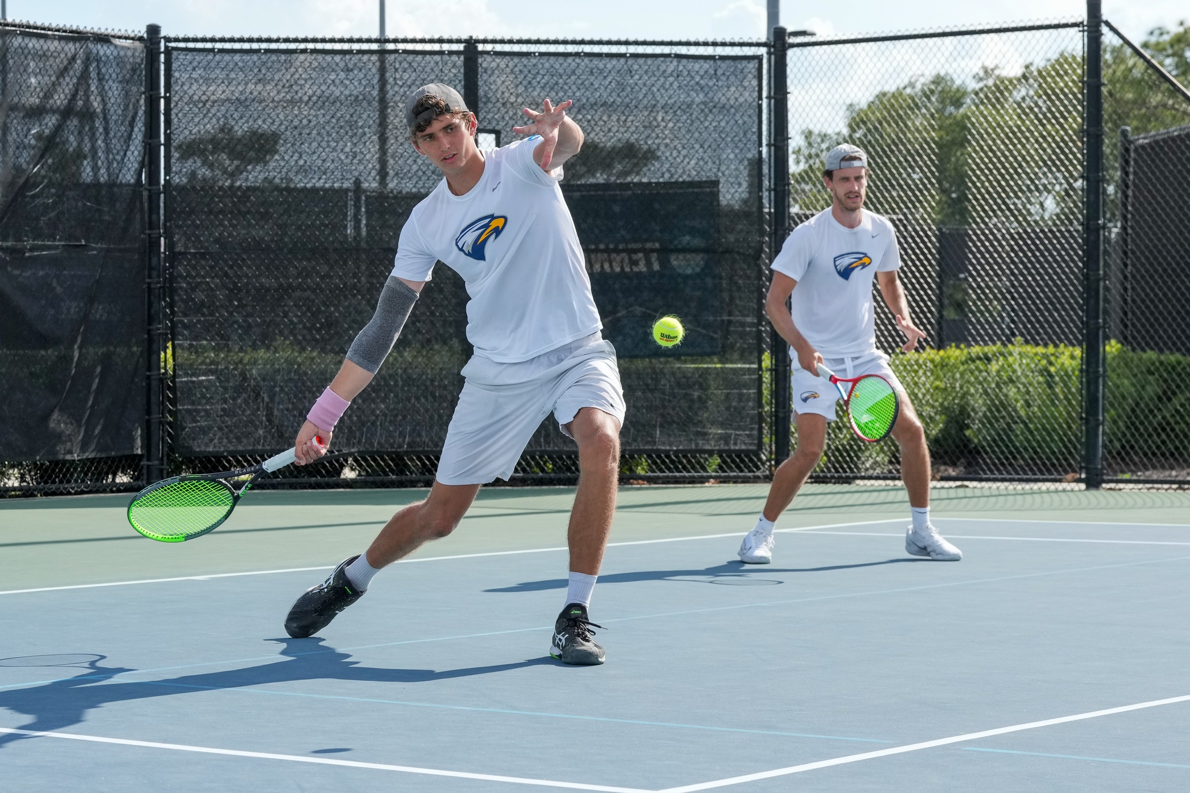 NCAA Doubles Run Ends for Charlie James & Ryan Glanville in Quarterfinals