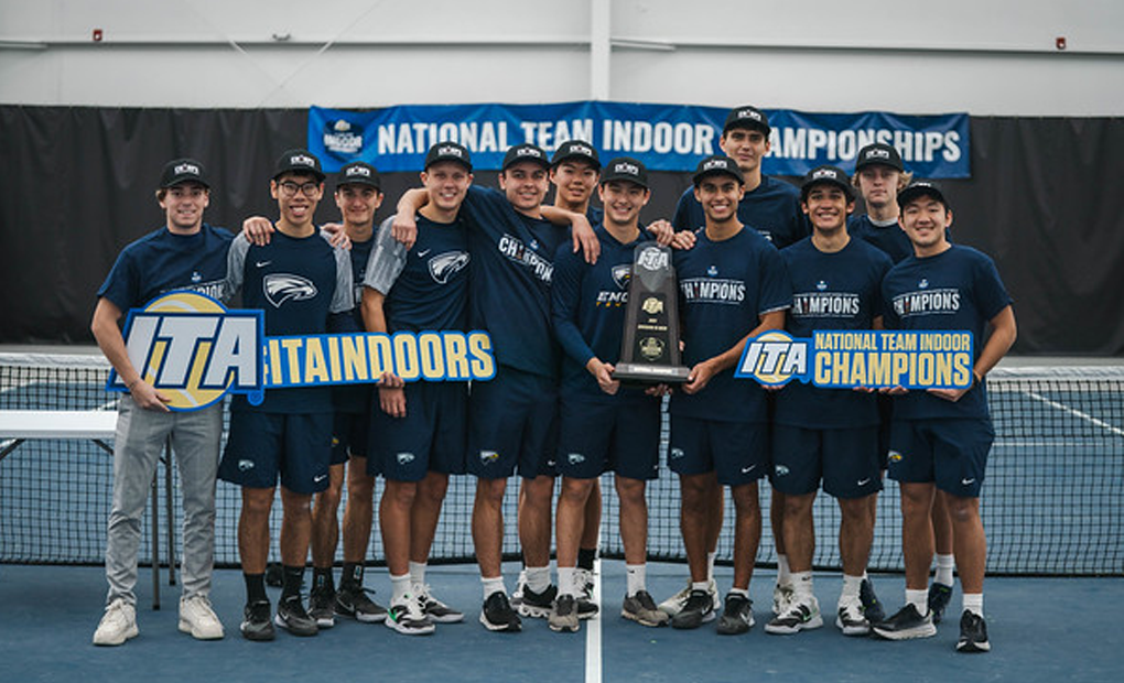 Men’s Tennis Wins 10th ITA Indoor Team National Championship With 4-0 Win over WashU