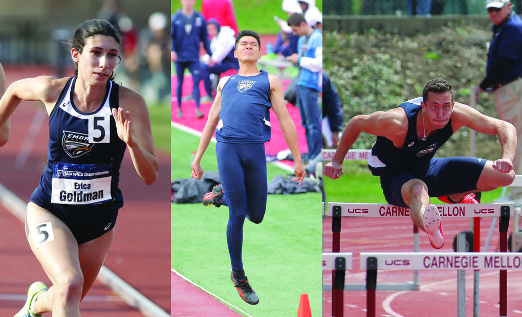Emory Track & Field Trio Selected to CoSIDA Academic All-District Team