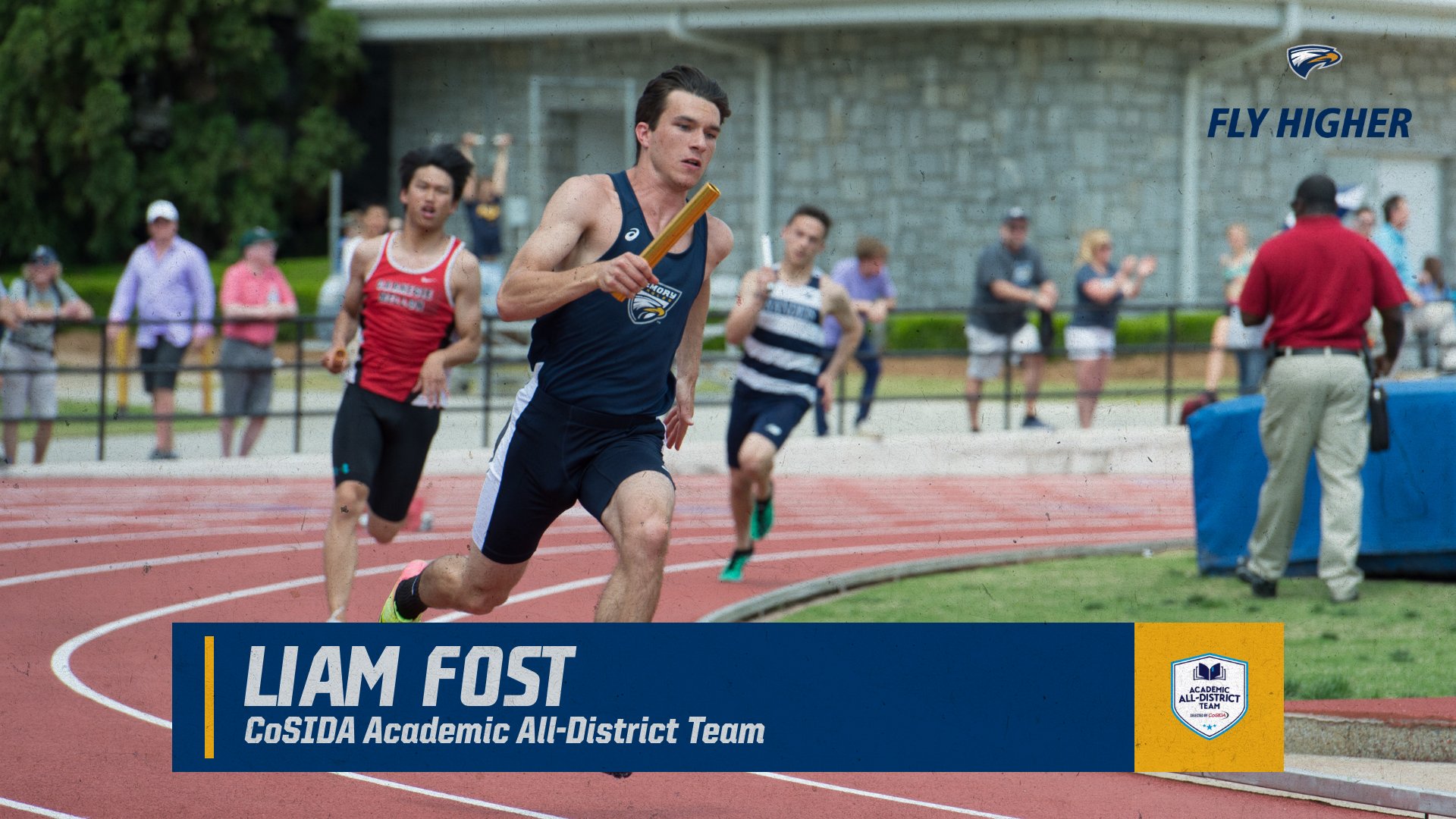 Liam Fost Selected to CoSIDA Academic All-District Team