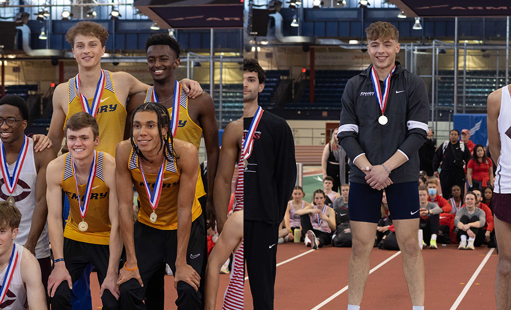 Eagles Take Second Place Finish at UAA Indoor Championships