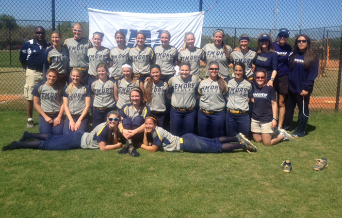 Emory Softball Closes Out UAA Championships With Win Over Case -- Finishes 8-0 At Conference Tourney
