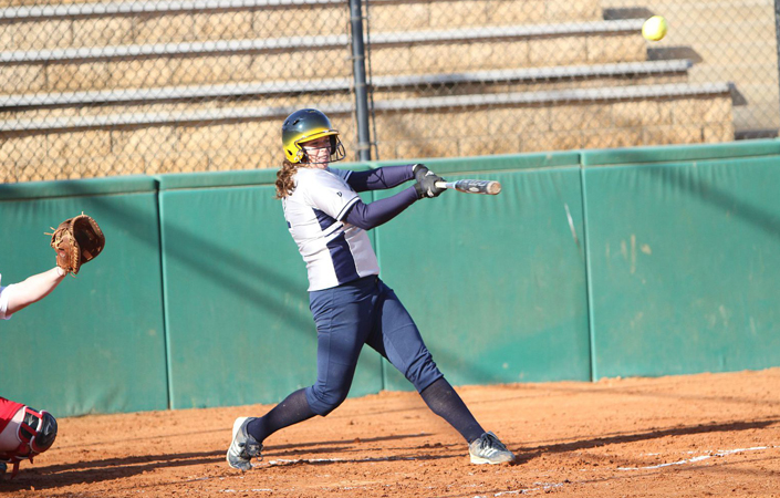 Emory Softball Rolls To Doubleheader Sweep Over DePauw -- Runs Record to 16-0