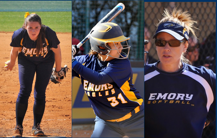 Emory Softball Places Six On All-UAA Team -- File Named Player Of The Year